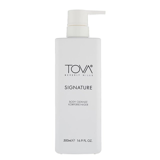 Tova Signature Limpieza corporal con bomba 16.9 onzas líquidas.