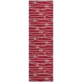 thumbnail image 2 of Addison Rugs Mayfield Washable Coastal Rope Red Runner Rug, 2'3" x 7'6", 2 of 5