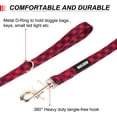 thumbnail image 2 of azuza Dog Collar and Leash Set Nylon Collar Leash for Small Medium and Large Dogs, 2 of 11