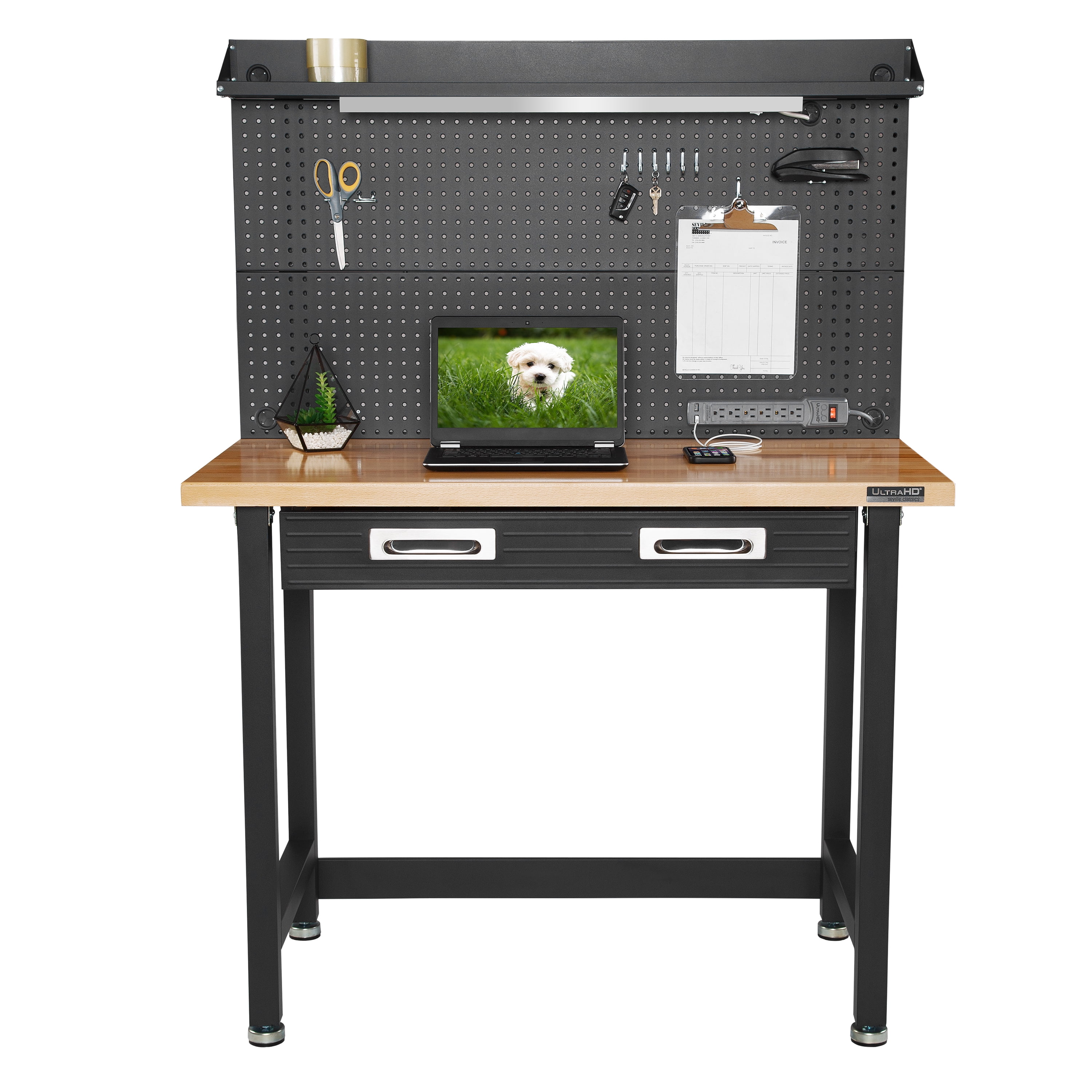 Seville Classics UltraHD Garage Workbench, Commercial Heavy