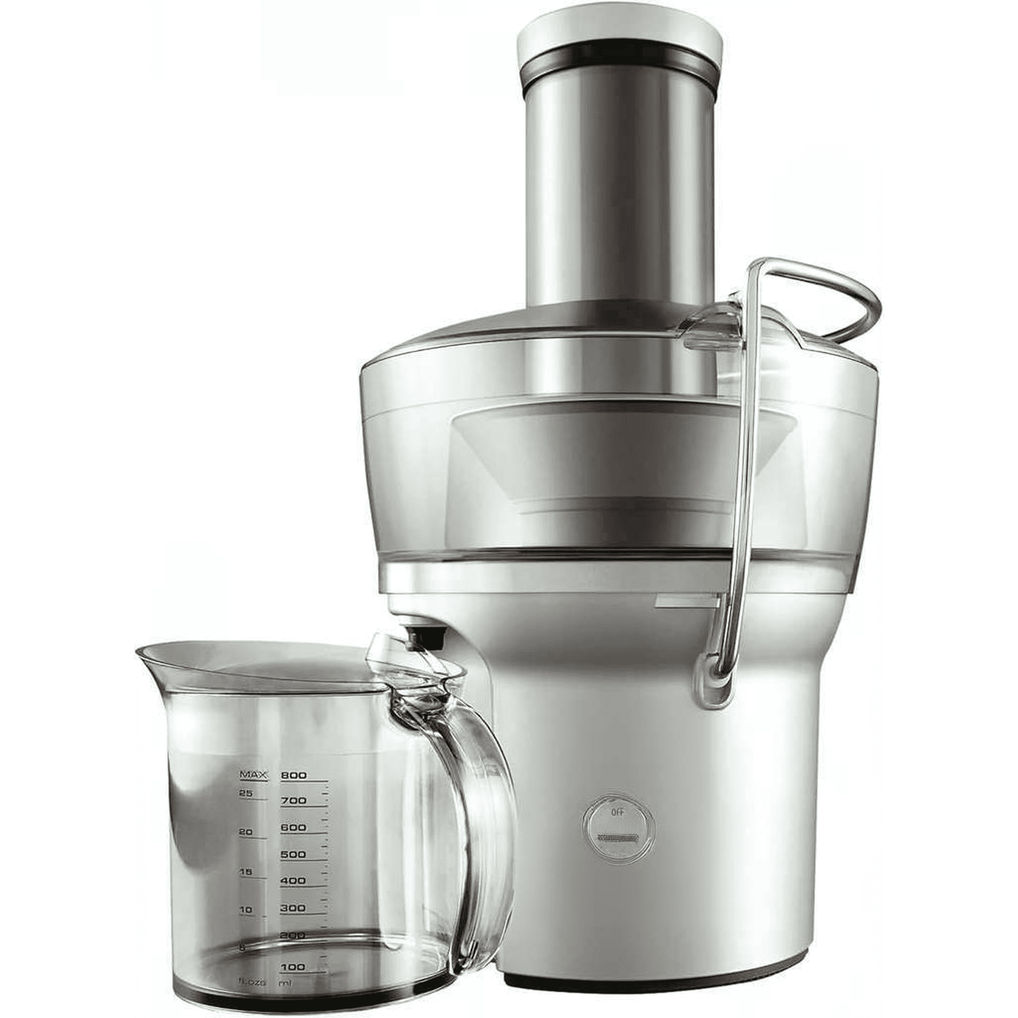 Compact Centrifugal Juicer with 3 Inch Chute and 25 Fl Oz Capacity