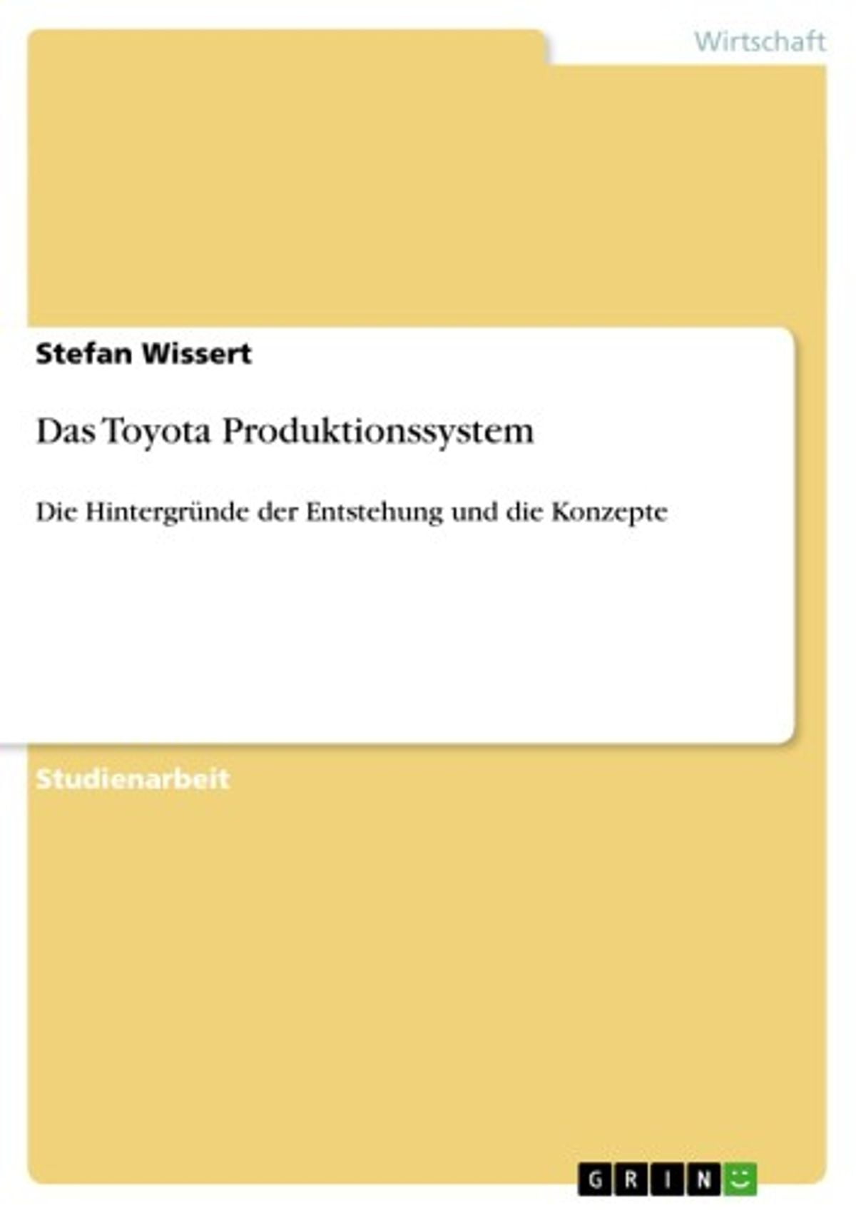 Das Toyota Produktionssystem Ebook Walmart Com