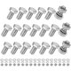 thumbnail image 1 of Kit de tornillos de cabeza hexagonal Uxcell de 20 piezas con tuercas, arandelas planas y de bloqueo M10x20mm, 1 of 1