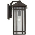 thumbnail image 6 of Kathy Ireland Sierra Craftsman 16 1/2" High Farmhouse Rustic Outdoor Wall Light Fixture Mount Set of 2 Oil Rubbed Bronze Finish, 6 of 7