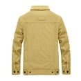 thumbnail image 7 of Mens Winter Jacket Thick Work Coats Warm Jackets Warm Quilted Jacket Cold Weather Parka Thickened Warm Coats Men's Thick Winter Jackets, 7 of 7