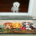 thumbnail image 2 of Olivias Home PR2-GG5002 22 x 32 in. Wipe Your Paws Machine Washable Indoor & Outdoor Accent Rugs, 2 of 5