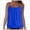 Y508-Blue, variant on Womens Tankini Top Only Loose Fit Swim Top No Bottom Modest Swimsuit (Y508-Light Blue,L)