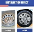 thumbnail image 3 of 4Pcs/Set 16" Hubcaps Wheel Rims Cover Fit for 2007-2012 Nissan Altima/2008-2009 Nissan Altima Coupe Compatible with Steel Wheels Bolt on Installation(16-inch,Chrome), 3 of 7