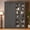 Black, variant on ivaniti Kitchen Pantry Cabinet 6-Layer Storage Cupboard with Adjustable Shelves and Glass Doors,71”Wooden Hutch for Dining Room,White,Set of 2
