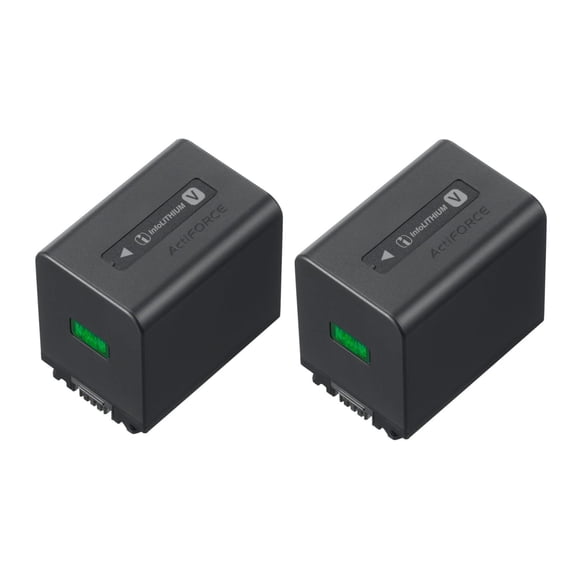 Paquete de baterías recargables Sony NP-FV70A V-Series (paquete de 2)