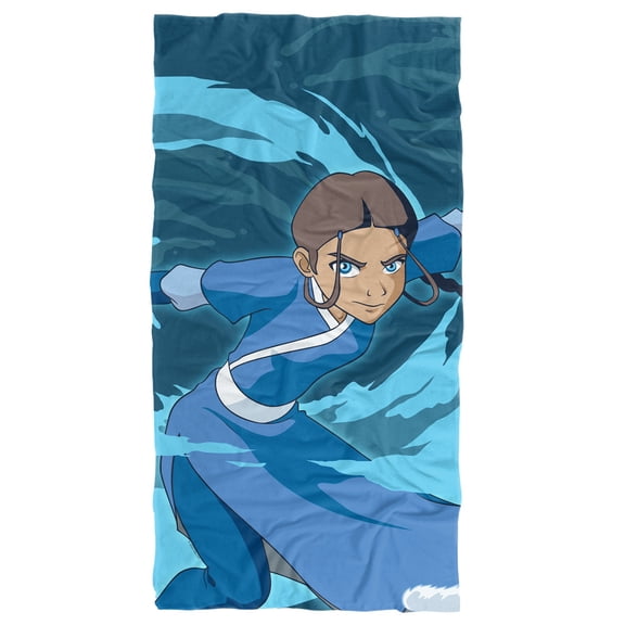 Avatar The Last Airbender Blanket, 30"x60", Avatar Katara Beach Towel