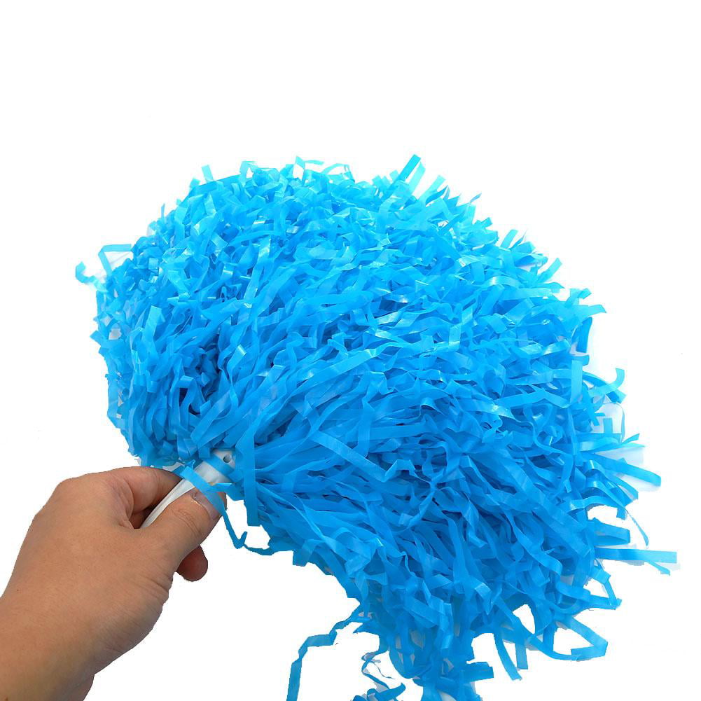 Cheerleader Poms,6Pcs Cheerleader Pom Poms Squad Cheer Sports Party Dance Useful Accessories