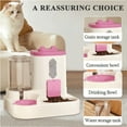 thumbnail image 4 of 2-In-1 Automatic Pet Feeder & Water Dispenser – Large Capacity Food Bowl And Water Fountain For Cats & Dogs, Easy To Clean, 4 of 4