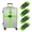 Fluorescent Green, variant on MECCANIXITY Luggage Straps with Combination Lock Adjustable Suitcase Belt Strap for Suitcase Briefcase Backpack Travel, Gray-Orange, Pack of 4