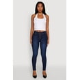 thumbnail image 2 of Womens WAX Button Fly Skinny Jeans, 2 of 5