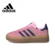 thumbnail image 3 of Pantalones cortos de tabla de caña baja para mujer Adidas Gazelle Bold, originales, nuevos, resistentes al desgaste, antideslizantes, informales, 3 of 5