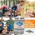thumbnail image 4 of Flame King Lightweight Durable 1lb Aluminum Propane Cylinder for Camping Outdoor Adventures, 4 of 12