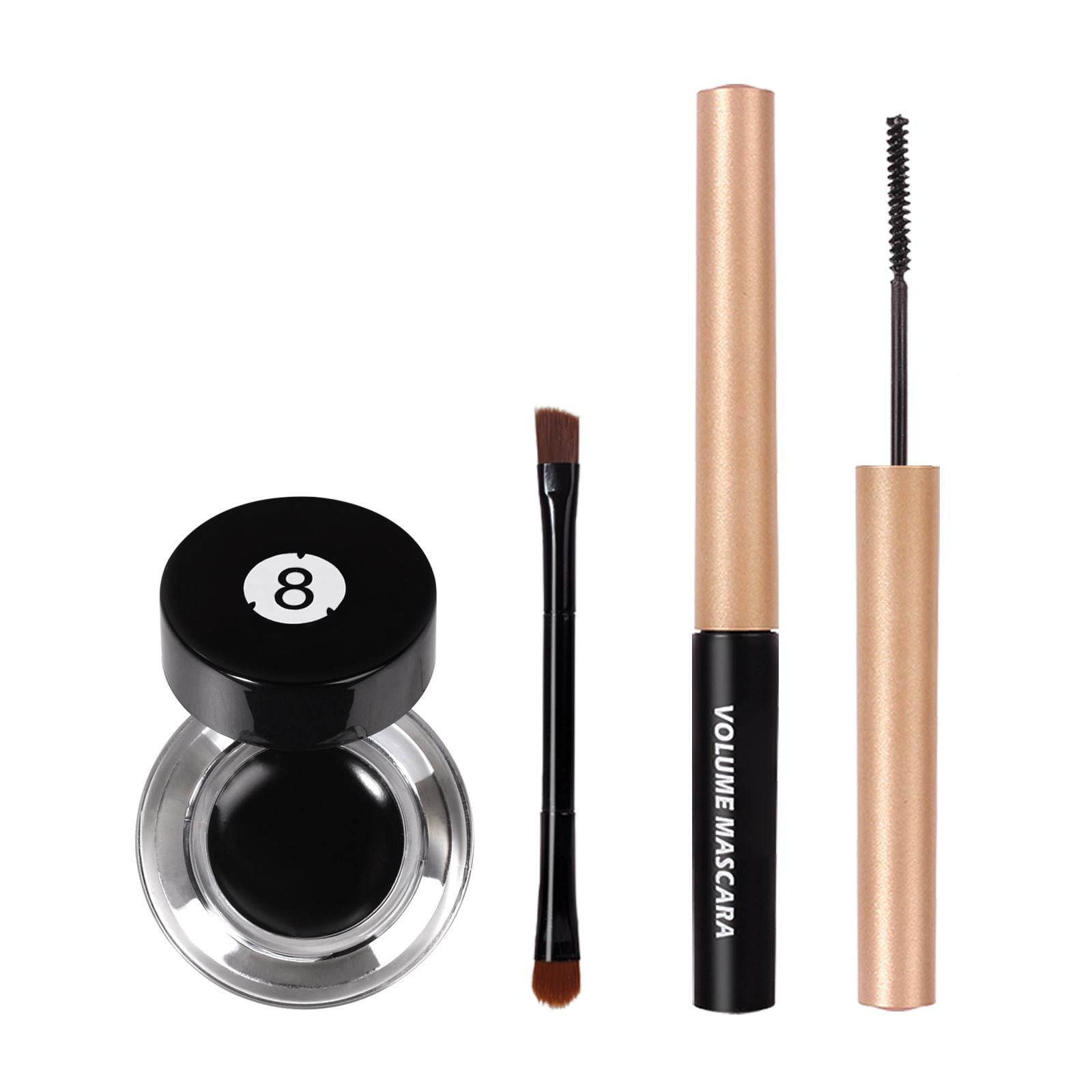 CLZOUD Smudge Proof Eyeliner Mascara Eyeliner Set Combination