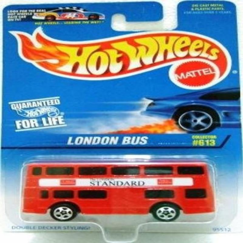 hot wheels double decker bus