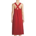 thumbnail image 3 of Womens Cross Back Maxi Dress, 3 of 3