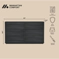 thumbnail image 4 of Evelyn Modern 60" Dresser in Charcoal Gray (6-Drawer), 4 of 7