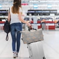 thumbnail image 7 of Travel Duffel Luggage Bag Sports Duffle Bag Gym Bag with Zipper Spider Webs, 7 of 7