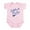 Petal Pink, variant on CafePress - LITTLEST DUDE (Script) Infant Bodysuit - Baby Light Bodysuit, Size Newborn - 24 Months