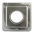 thumbnail image 4 of Range Kleen SGP401 Style J Square Heavy Duty Chrome Drip Pan, 1 Pack, 4 of 6
