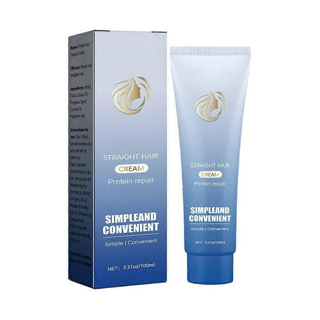 Protein Correction Hair Straightening Cream, Straight Hair Cream