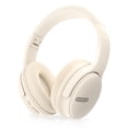 thumbnail image 1 of Auriculares Bluetooth AMORNO Over Ear de 68 horas de reproducción, color blanco, 1 of 7