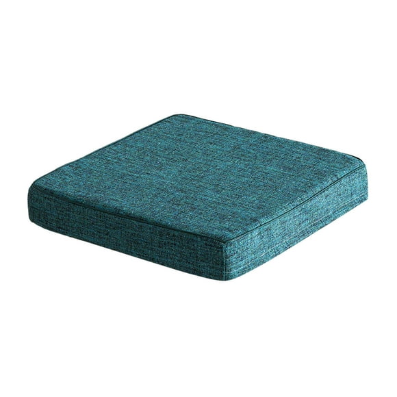 Thickened Foam Chair Cushion Sofa Seat Pillow Large Square Floor Meditation Pad for Adults Kids Indoor Comfort Washable Tufted Cover