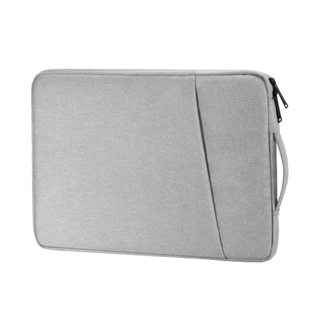 Smilepp Universal Laptop Anti-scratch Anti-drop Carrying Bag Notebook Computer Zipper Closure Case Laptops Accessories Grey 14 Inch