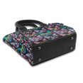 thumbnail image 3 of Lsque Happy Kitten Faces Pattern Leather Rivet Shoulder Bag – Elegant Genuine Leather & Microfiber PU Crossbody with Detachable Adjustable Strap, 3 of 5