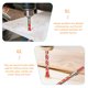thumbnail image 5 of WEAVILUX 5Ud Brocas De Multifuncionales Para Cerámica Y Con Puntas De Aleación Seguras, 5 of 8