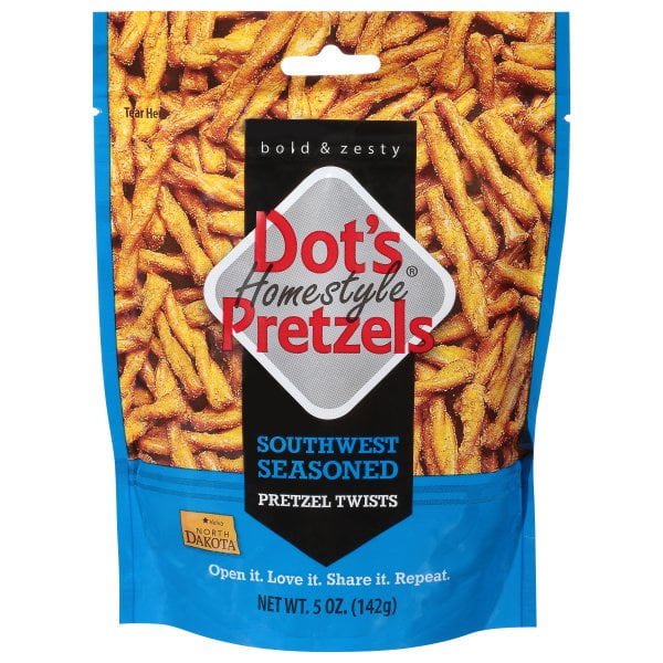 Dots Homestyle Southwest Pretzels 5 oz. Bagged