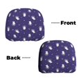 thumbnail image 6 of Kdxio Astronaut Rabbit Pattern Print 2 Piece Car Head Rest Covers Set Auto Front/Rear Seats Headrest Cover Universal Fit Most Cars,Sedan, SUV, 6 of 9