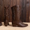 thumbnail image 3 of BURUDANI Women's Western Cowboy Mid-Calf Boots, 3 of 5