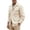 White, variant on Men's Military Field Jacket, Notched Lapel Multi Flap Pocket Coat, Light Weight Windproof Casual Outdoor Outerwear