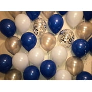 Matte Navy Blue Balloons - 10 Inch Latex Balloons - 72 Pack