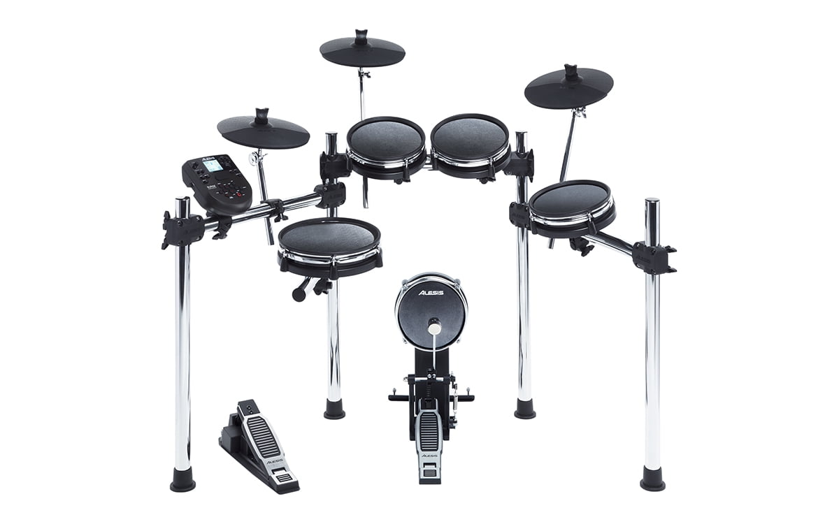 NEW Alesis Turbo 8" Single-Zone Mesh Pads Pack-Drum,Clamp,Rod,Cable 1 Set of 4 