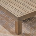 thumbnail image 5 of Noble House Cambridge Outdoor 5-Pc Acacia Wood Sofa Set Gray and Dark Gray, 5 of 6