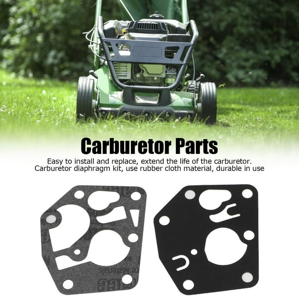 Lawn mower online carburetor diaphragm