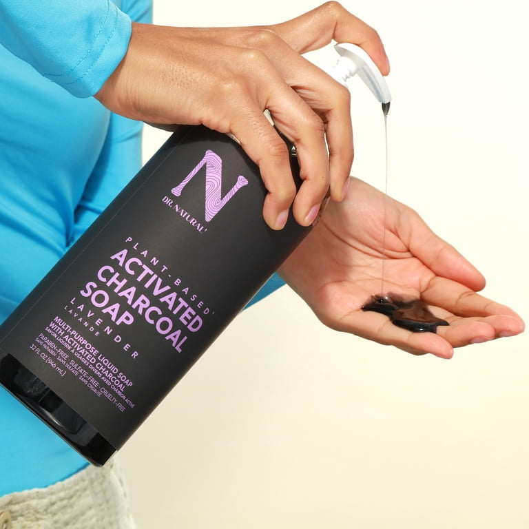 Dr. Natural Activated Charcoal Liquid Soap, 32 oz photo 6