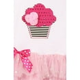 thumbnail image 3 of Flower Girl Dress Baby Tutu Birthday & Special Events Collection White Fuch S CC DS1913, 3 of 3