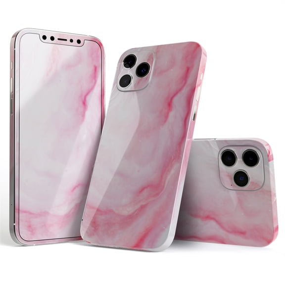 DesignSkinz Marbleized Pink Paradise V4 Full-Body Skin Decal Wrap Cover for iPhone 16