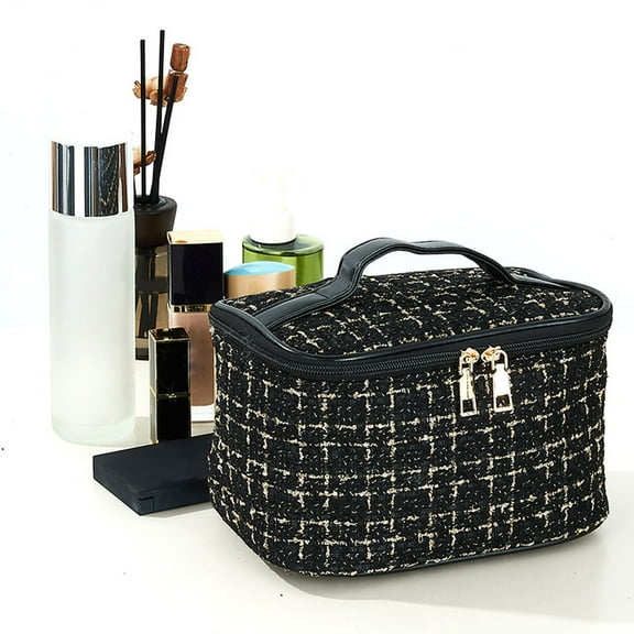 PONPRNGY Large Capacity Makeup Bag Travel Portable High Beauty Small Bag Cosmetic Storage Bag Portable Wash Bag
