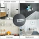 thumbnail image 3 of Shower Shelf Bathroom Shelf No Drilling, Wall Mounted Shower Caddy, Shower Caddy Storage Basket Organizer, Adhesive, Aluminum, 3 of 5