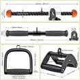 thumbnail image 4 of Set de accesorios para máquinas de cables SELEWARE para gimnasio en casa, 4 of 9