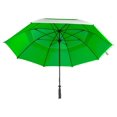 thumbnail image 2 of Sun Tek 68" UV Protection Wind Cheater Vented Canopy Umbrella (Silver/Green), 2 of 6