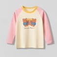 thumbnail image 2 of Ahuyic Toddler Kids Loose Top, Casual Long Sleeve Blouse For Autumns And Winter, Children's Casual Solid Color Long Sleeved T-shirt Children's Loose Thin Top, 2 of 6